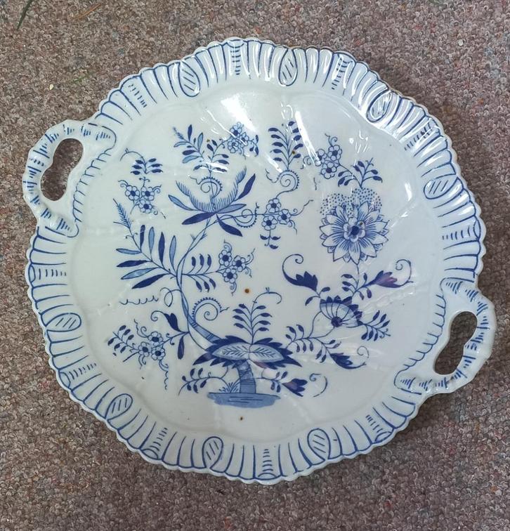 Zwiebelmuster Louis Regout schaal #2, Antiek en Kunst, Antiek | Schalen, Ophalen of Verzenden