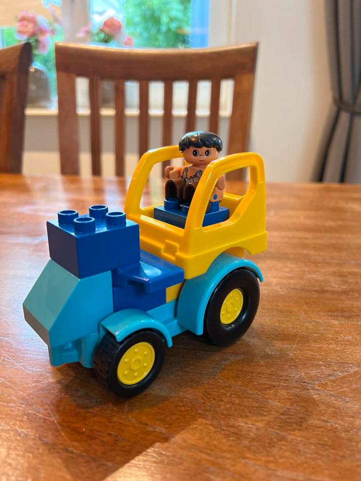 Duplo Auto met Figuur, Kinderen en Baby's, Speelgoed | Duplo en Lego, Zo goed als nieuw, Duplo, Complete set, Ophalen of Verzenden