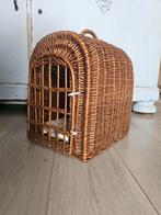 Vintage rotan kattenmand, Dieren en Toebehoren, Kattenmanden, Ophalen of Verzenden