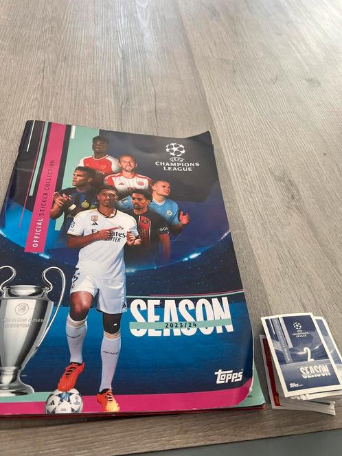 Topps champions league stickers, Hobby en Vrije tijd, Stickers en Plaatjes, Zo goed als nieuw, Meerdere stickers, Ophalen of Verzenden