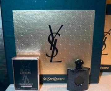 YSL Black Opium miniatuur met YSL mascara radical faux fills beschikbaar voor biedingen