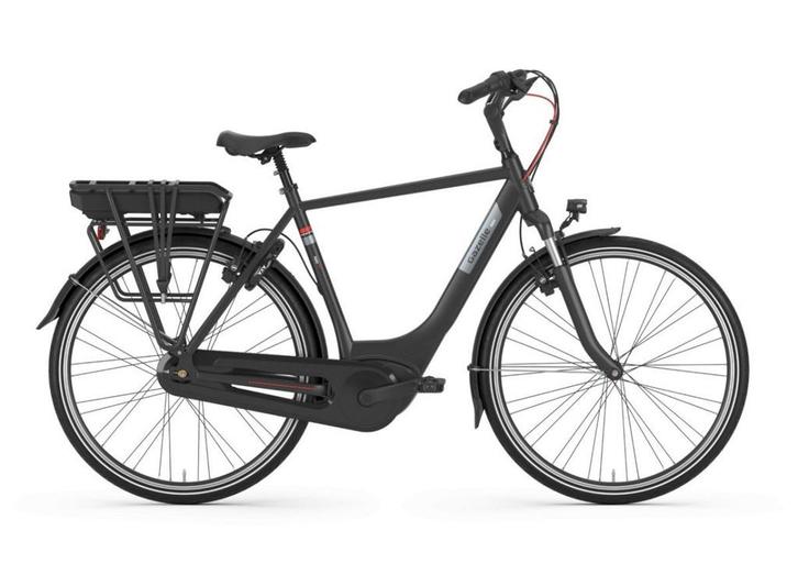 GAZELLE Paris C7+ HMB Heren Black Mat 53cm 2022, Fietsen en Brommers, Elektrische fietsen, Nieuw, Gazelle, 51 tot 55 cm