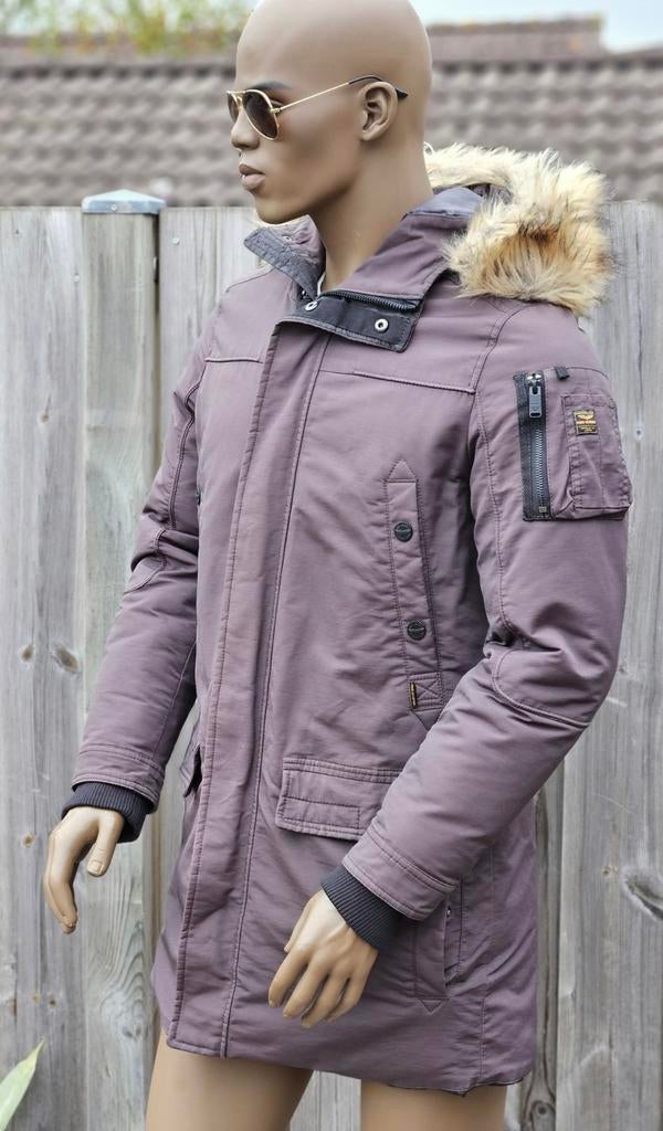 PME Legend ice pilot 2.0 zeer warme parka winterjas (L), Kleding | Heren, Jassen | Winter, Zo goed als nieuw, Maat 52/54 (L), Bruin