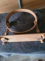 spanring,vintage,hout, Ophalen of Verzenden, Gebruikt