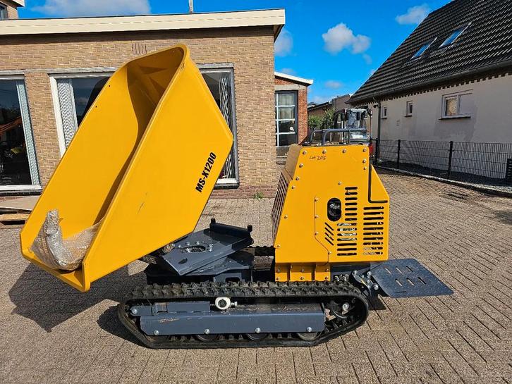 Messersi Rupsdumper x1200 mud buggy roterend hinowa, Zakelijke goederen, Machines en Bouw | Kranen en Graafmachines, Wiellader of Shovel
