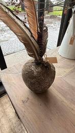 Antieke Vaas met Craquelé, Ophalen, Gebruikt, Overige kleuren, Aardewerk of Porselein