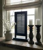 Louvreluik op voet - zwart - 70 cm, Nieuw, Ophalen of Verzenden, Nvt, Nvt