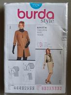Patroon Burda 7328 kort, lang jasje en rokpatroon, Ophalen, Zo goed als nieuw, Vrouw, Burda