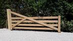 Eikenhouten landhek, Ophalen, Zo goed als nieuw, Hout, Tuinhek