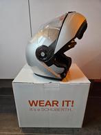 Nieuw Schuberth C3 pro Glossy silver maat XS, Overige merken, XS, Systeemhelm, Ophalen of Verzenden