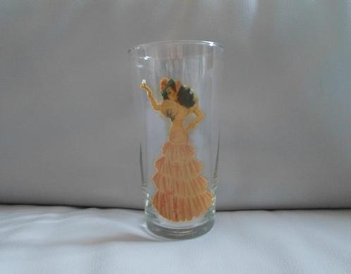 Vintage Glas Erotisch Danseres, Verzamelen, Glas en Borrelglaasjes, Zo goed als nieuw, Ophalen of Verzenden