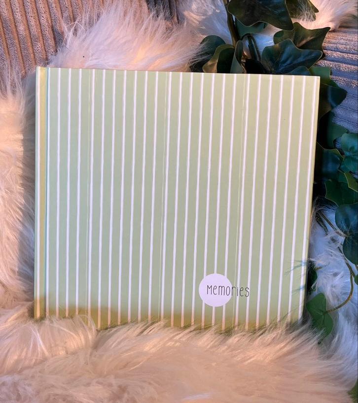 Fotoalbum “Memories” – Groen, Audio, Tv en Foto, Fotoalbums en Accessoires, Nieuw, Ophalen of Verzenden