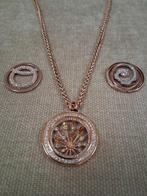 Quoins Ketting met Hanger Edelstaal Rosé 70cm, Sieraden, Tassen en Uiterlijk, Kettingen, Ophalen of Verzenden