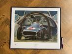 Hesselbes litho Mercedes-Benz W196 209/500, Antiek en Kunst, Ophalen of Verzenden