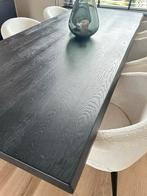 Eettafel met 6 stoelen - Complete set, Huis en Inrichting, Tafels | Eettafels, Ophalen, Eikenhout, 200 cm of meer, 50 tot 100 cm