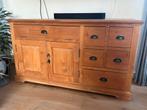 Teakhouten Dressoir - 135cm, Ophalen, Gebruikt, 100 tot 150 cm, Teakhout