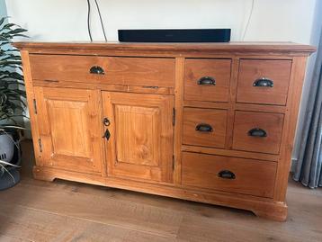 Teakhouten Dressoir - 135cm beschikbaar voor biedingen