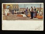 Ansichtkaart Kaasmarkt te Alkmaar gelopen, Verzenden, Voor 1920, Gelopen, Noord-Holland