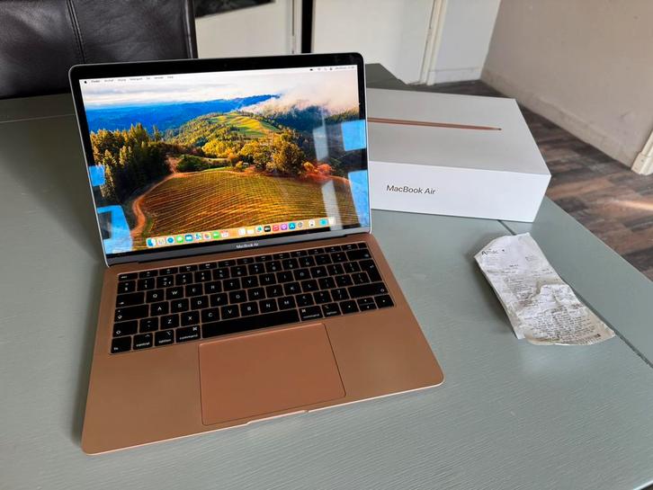 Apple Macbook Air 2018, Computers en Software, Apple Macbooks, Gebruikt, MacBook Air, 13 inch, Minder dan 2 Ghz, 128 GB of minder