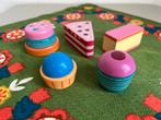 HEMA Houten Taartjes Speelgoed, Kinderen en Baby's, Speelgoed | Houten speelgoed, Ophalen of Verzenden, Zo goed als nieuw, Overige typen