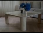 Salontafel travertin, Huis en Inrichting, Tafels | Salontafels, 100 tot 150 cm, Zo goed als nieuw, Minder dan 50 cm, Rechthoekig