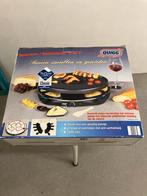 Quigg Gourmet-/Racletteset 2-in-1, Ophalen of Verzenden, Zo goed als nieuw, Elektrisch, Fondueset
