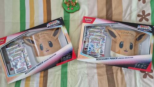 Prismatic Evolution Accessory Pouch Special Collection Eevee, Hobby en Vrije tijd, Verzamelkaartspellen | Pokémon, Nieuw, Boosterbox