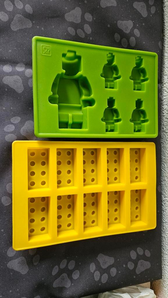 LEGO IJsblokjesvormen - Set van 2, Huis en Inrichting, Keuken | Keukenbenodigdheden, Gebruikt, Ophalen