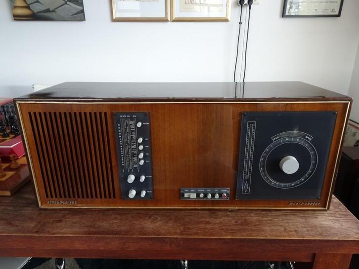 Schaub-Lorenz Music Center, Audio, Tv en Foto, Stereo-sets, Niet werkend, Tuner of Radio, Speakers, Overige merken, Ophalen of Verzenden