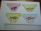 sticker Schuine humor cafe vintage kermis nos old stock 4x, Verzenden, Zo goed als nieuw, Bedrijf of Vereniging