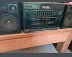 Sanyo Stereo Installatie met Cassettedeck x2, Overige merken, Gebruikt, Speakers, Losse componenten