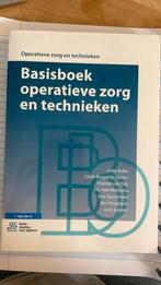 Basisboek operatieve zorg en technieken, Ophalen of Verzenden, Zo goed als nieuw, Linda Bruggink-Gerrits; Elly Kok-Meetsma; Chantal van Dijk; G...
