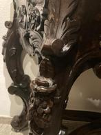 Oude barok sidetable zwaar, handgemaakt zgst, Antiek en Kunst, Ophalen