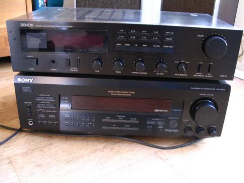 Denon en Sony-versterker defect, Audio, Tv en Foto, Versterkers en Receivers, Niet werkend, Stereo, Minder dan 60 watt, Denon