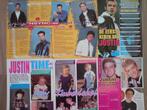 Mooi oud materiaal JUSTIN TIMBERLAKE (O.A HITKRANT), Rechthoekig Staand, A4 of kleiner, Ophalen of Verzenden, Zo goed als nieuw