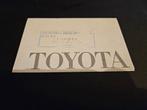 Brochure Toyota jaren 60, Boeken, Ophalen of Verzenden, Zo goed als nieuw, Toyota