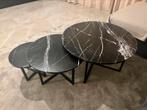 Marmer salontafels, Ophalen, Rond, 50 tot 100 cm, Zo goed als nieuw