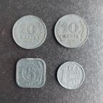 Zinken munten 2e wereldoorlog, Postzegels en Munten, Munten | Nederland, Ophalen of Verzenden, Koningin Wilhelmina