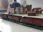 Modeltrein Fleischmann HO vracht grind wagon, Hobby en Vrije tijd, Modeltreinen | H0, Gebruikt, Gelijkstroom, Fleischmann, Wagon