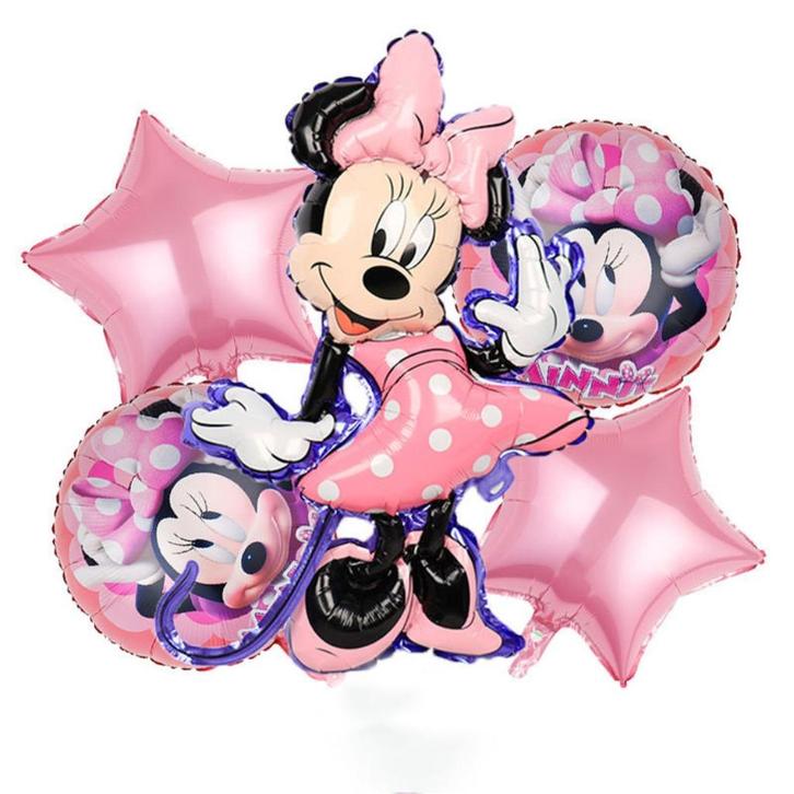 Disney Minnie Mouse - Folie Ballonnen Set / Ballon, Hobby en Vrije tijd, Feestartikelen, Nieuw, Versiering, Verjaardag, Ophalen of Verzenden