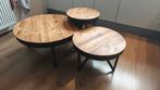 Salontafeltjes Set van 3, Ophalen, 50 tot 100 cm, Rond, 50 tot 100 cm