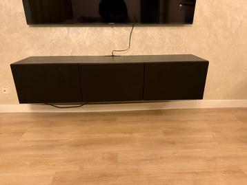 IKEA BESTÅ zwarte tv meubel