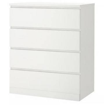 IKEA Malm dresser white - used €30/each