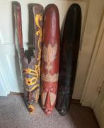(Afrikaanse) houten snijwerk maskers, Antiek en Kunst, Ophalen