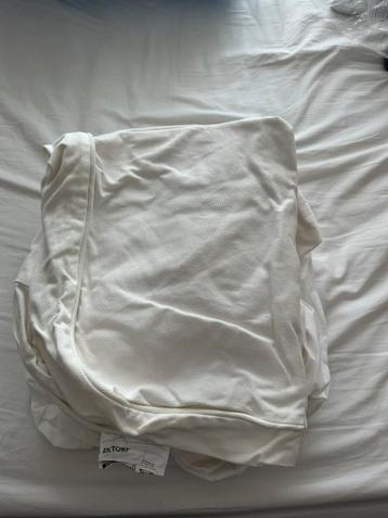 Ikea ektorp stoel hoezen gebroken wit/idemo beige/antraciet - afbeelding 3