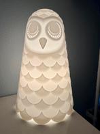 ZGAN Solbo ikea LED tafellamp uil 23cm, Huis en Inrichting, Lampen | Tafellampen, Ophalen of Verzenden, Zo goed als nieuw, Kunststof
