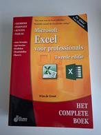 Microsoft Excel voor professionals - Tweede editie, Boeken, Ophalen of Verzenden
