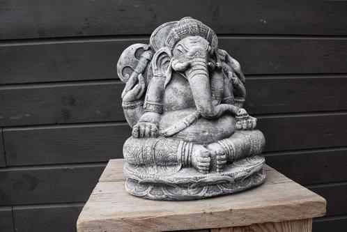 Ganesha 40cm hoog, Tuin en Terras, Tuinbeelden, Nieuw, Boeddhabeeld, Beton, Ophalen