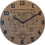 Themaklok met een DAF YA616 legervoertuig, Ophalen of Verzenden, Nieuw, Wandklok