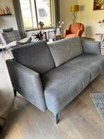 Bank   kleur antraciet en een kussen gedeelte gemêleerd, Huis en Inrichting, Ophalen, 150 tot 200 cm, 75 tot 100 cm, Zo goed als nieuw